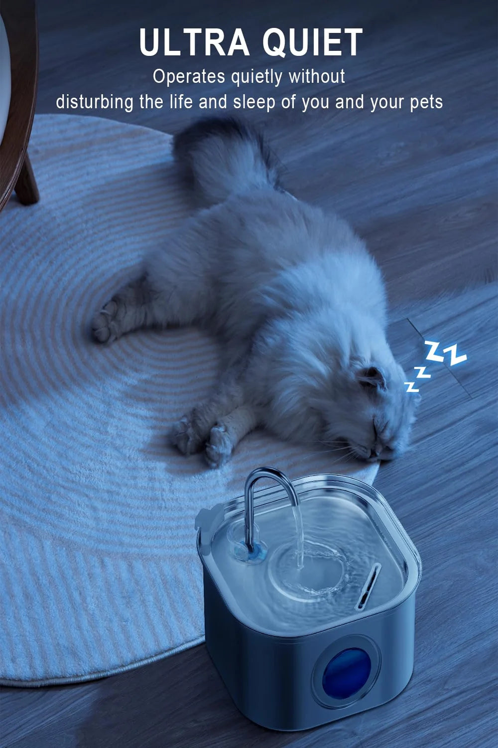 Stainless Steel Auto Pet Fountain