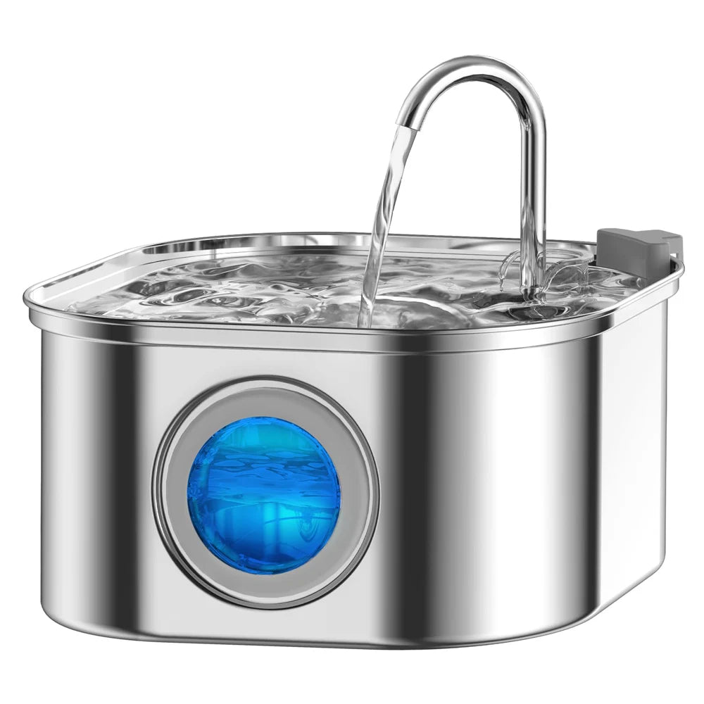 Stainless Steel Auto Pet Fountain