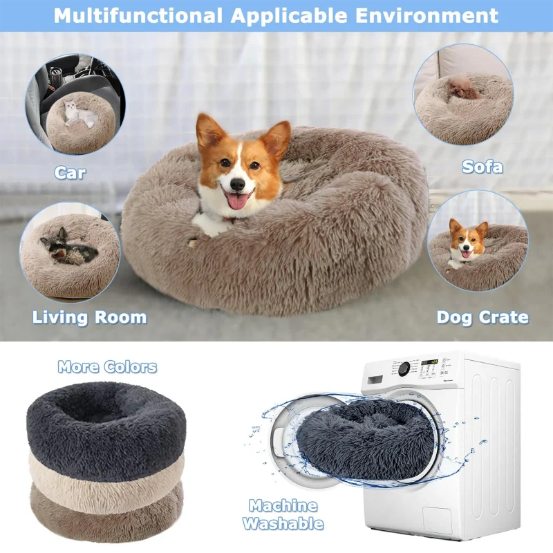 Luxury Calming Donut Bed